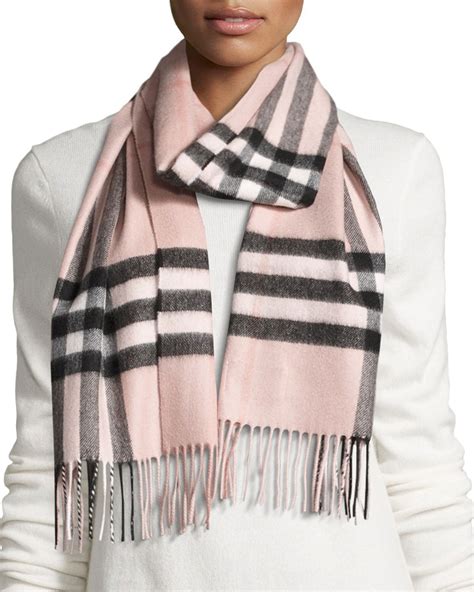 burberry scarf giant check cashmere|Burberry Check cashmere scarf sale.